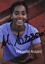 Mikaelle assani autogrammkarte gebraucht kaufen  Berlin