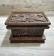 Turkish wooden carved for sale  UK