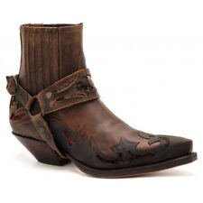 Usado, Botas de tornozelo masculinas Chelsea bota salto grosso fivela pontiaguda botas sapato cowboy comprar usado  Enviando para Brazil