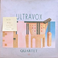 Ultravox Quartet Vinyl Record EX/VG CDL1394 1982, usado comprar usado  Enviando para Brazil