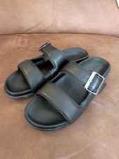 Rockport black leather for sale  SHEFFIELD