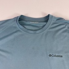 Camiseta Columbia Masculina XL Azul Pesca Performance Omni Wick Manga Curta comprar usado  Enviando para Brazil