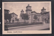Cartolina ferrara castello usato  Italia