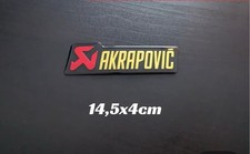 Adesivo sticker akrapovic usato  Caivano