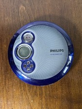 CD player portátil Philips AX2420/17 azul 45 segundos ESP Dynamic Bass Boost funciona comprar usado  Enviando para Brazil