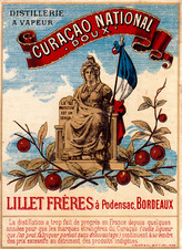 Rare étiquette curacao d'occasion  Bordeaux-
