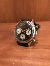 LeCoultre Valjoux 72 cronógrafo relógio vintage raro panda reverso , usado comprar usado  Enviando para Brazil