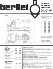 Berliet glc camion d'occasion  Les Bordes
