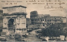 Lazio cartolina paesaggistica usato  Cagliari