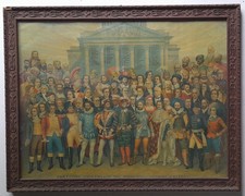 Storia panteon personaggi usato  Italia