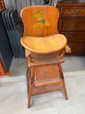 wooden adjustable highchair for sale  Kamas