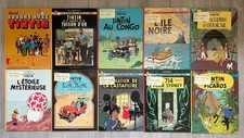 Lot tintin anciennes d'occasion Lot tintin anciennes d'occasion  France