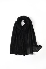 black glitter scarf for sale  MANCHESTER