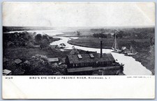 Cartão postal Riverhead LI vista panorâmica do rio Peconic Long Island Nova York C146, usado comprar usado Cartão postal Riverhead LI vista panorâmica do rio Peconic Long Island Nova York C146, usado comprar usado  Enviando para Brazil