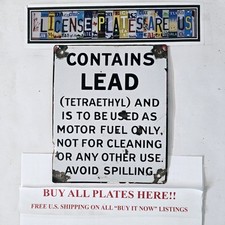 Original porcelain gas for sale  North Stonington