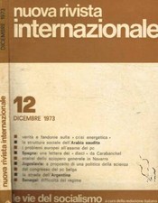 Nuova rivista internazionale usato  Italia