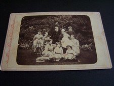 Cartão de armário vitoriano grupo familiar com triciclo cavalo fotografia triciclo comprar usado  Enviando para Brazil