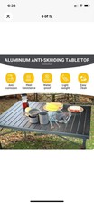 Mesa estável portátil leve dobrável de alumínio Kingcamp para foto de acampamento comprar usado  Enviando para Brazil