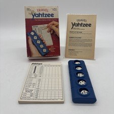 Vintage Travel Yahtzee (1984) Milton Bradley Mini Tamanho Jogo de Dados Completo, usado comprar usado Vintage Travel Yahtzee (1984) Milton Bradley Mini Tamanho Jogo de Dados Completo, usado comprar usado  Enviando para Brazil