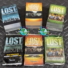 CONJUNTO COMPLETO DE 270 CARTAS COLECIONÁVEIS LOST SEASONS 1,2,3 COM INVÓLUCROS! TINTAS PARA PROGRAMAS DE TV comprar usado  Enviando para Brazil