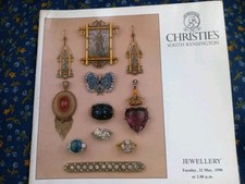 Christies catalogue jewellery for sale  NOTTINGHAM