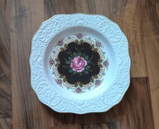 Porzellanteller rose goldrand gebraucht kaufen  Nürnberg
