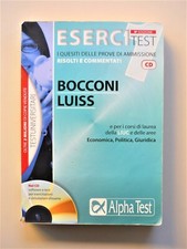 Esercitest. bocconi luiss usato  San Mango Piemonte