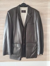 Lederjacket blazer dunkelbraun gebraucht kaufen  Görlitz