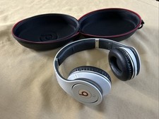 Fones de ouvido Monster Beats By Dre Studio com fio branco estúdio 1.0 testado/caixa, usado comprar usado  Enviando para Brazil