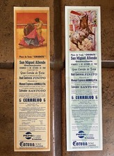 Vintage bullfighting posters for sale  Goleta
