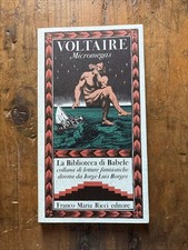 Micromegas voltaire biblioteca usato  Ravenna