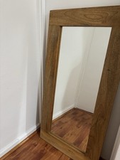Wooden framed mirror for sale  LONDON