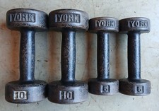 Vintage york barbell for sale  Joppa