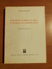 Lineamenti diritto borsa usato  San Filippo del Mela