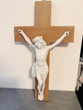 Kruzifix holz weißer gebraucht kaufen  München