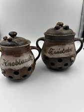Zwiebeltopf knoblauchtopf kerm gebraucht kaufen  Fürstenfeldbruck