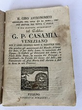 Casamia giro astronomico.calco usato  Mel