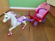 Barbie pferdekutsche pferde gebraucht kaufen  Hennef