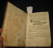 1650 manoscritto abruzzo usato  Roma