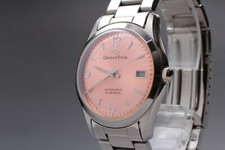 [QUASE PERFEITO] ORIENT STER 597302-70 relógio rosa salmão AT 21J do Japão A044 comprar usado  Enviando para Brazil