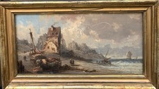 Tableau ancien huile d'occasion  Paris IX