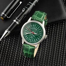 Relógio masculino soviético exclusivo Raketa Polar 24 horas, movimento mecânico 2609 24 horas comprar usado  Enviando para Brazil