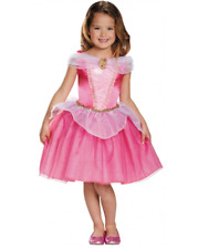 Vestido fantasia Aurora Bela Adormecida princesa criança Halloween rosa médio 7-8 comprar usado  Enviando para Brazil
