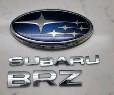 Conjunto de emblema traseiro 2013-2020 Subaru BRZ logotipo Subaru fabricante de equipamento original comprar usado  Enviando para Brazil