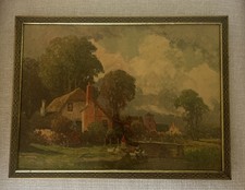 Vintage picturesque print for sale  Burleson