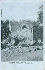Dh417 cartolina rocca usato  Tramonti