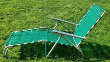 Aluminum web chaise for sale  Fulton