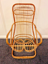 Poltrona rattan design usato  Cantu