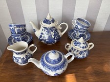Willow pattern blu for sale  WARRINGTON