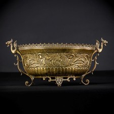 Jardiniere brass antique d'occasion  Expédié en Belgium